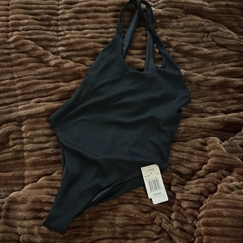 L Space Black One Piece Swimsuit